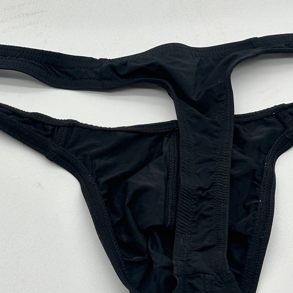 Men’s Sexy String Black Thong large - Picture 5 of 7